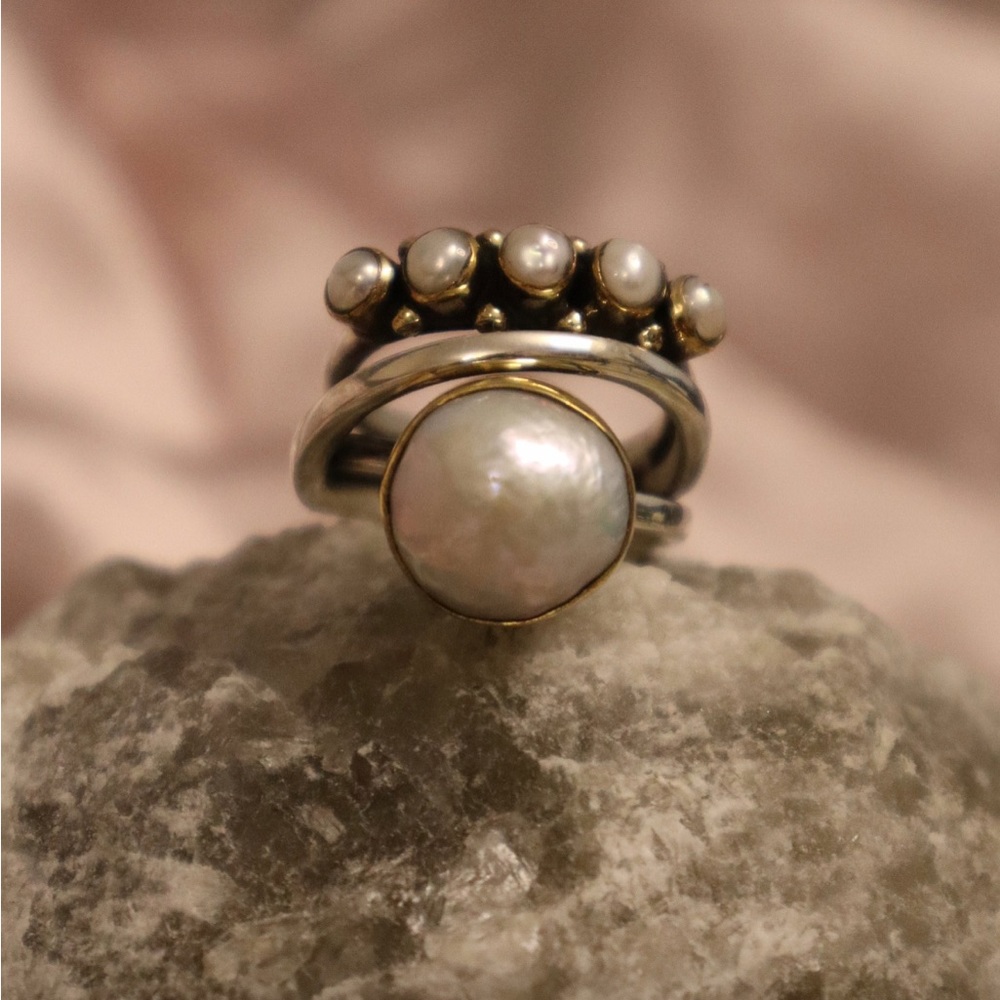 Pearl ring - Picture 2 of 3